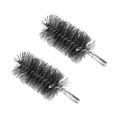 Utoolmart Steel Wire Tube Cleaning Brush, 65mm Dia. Round Chimney ...