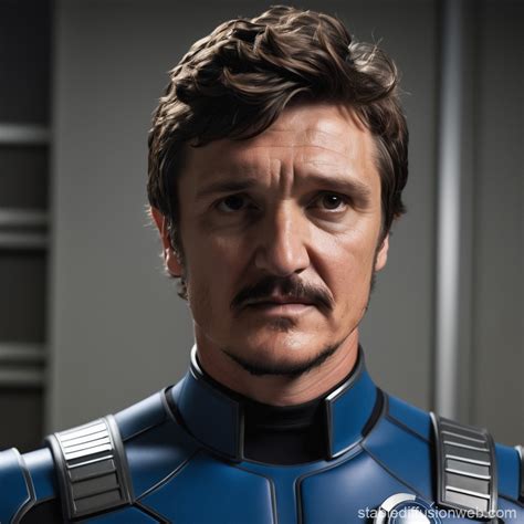 Pedro Pascal as Reed Richards | Stable Diffusion Online