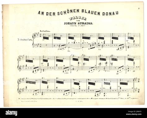 The *Donauwalzer*, or *Danube Waltz*, is a famous musical composition ...