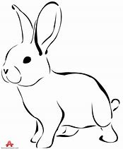 Image result for Black Bunny Rabbit Art