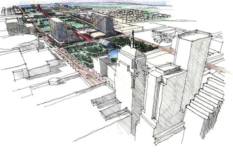 Aerial Perspective Drawing