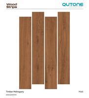 Timber Mahogany 1200x200 mm Finish Vitrified Tile | Timber Mahogany ...