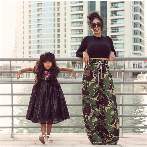 Huda Kattan & her daughter