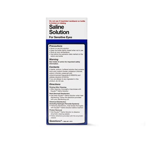 Snapklik.com : Equate Saline Solution For Sensitive Eyes, 12 FL Oz Bottles