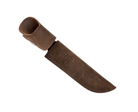 Buck Knives 119 Special Suede Brown Genuine Leather Sheath | Copper and ...
