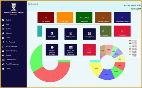 Image result for School Management System Menu