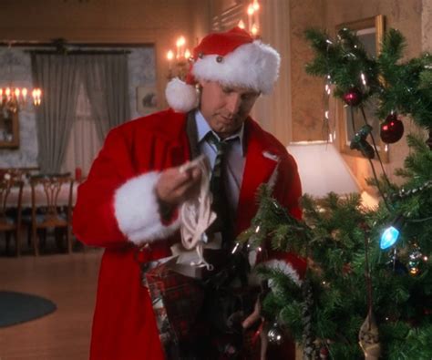 Christmas Vacation Clark Griswold Santa Suit Jacket and Hat With Bells ...