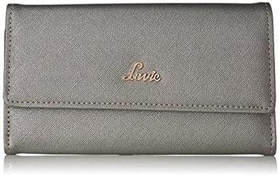 Buy Lavie womens Seyla Trifold with Slip & Zip Pocket W Small Silver ...