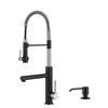 Buy Artec Pro Single-Handle Pull Down Sprayer Kitchen Faucet with Soap ...