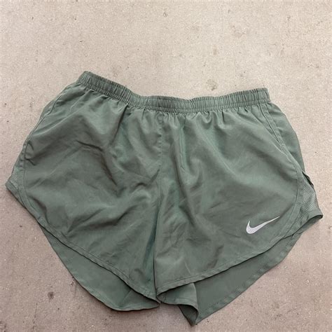Green Running Shorts
