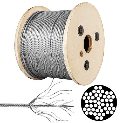 Buy N/B Stainless Steel Wire Rope,1/8 Deck Cable Railing Handrail ...