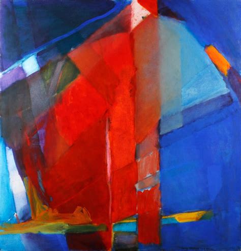 Round A Ledge Of Dream - Emily Mason - Modern Art Abstract Painting by ...