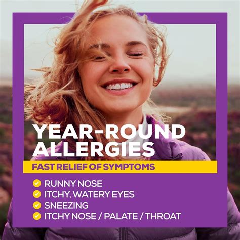 Allegra 12 Hour Allergy Medication Non Drowsy Fast Multi-Symptom Allergy Relief Medicine for ...