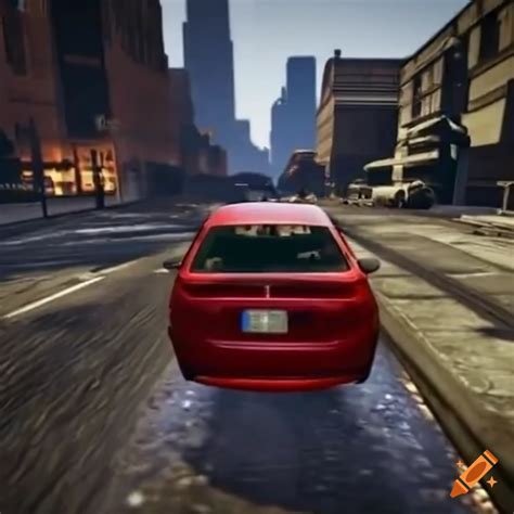 Gta 6 gameplay screenshot on Craiyon