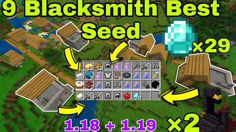 Image result for Minecraft Seed with Most Blacksmiths Java