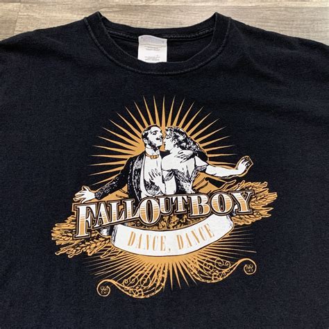 Vintage Fall Out Boy Dance Dance T-Shirt Men's Large - Gem