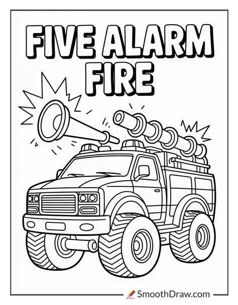 67 Monster Truck Coloring Pages
