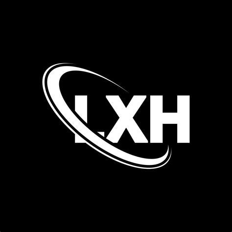 LXH logo. LXH letter. LXH letter logo design. Initials LXH logo linked ...