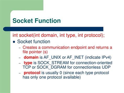 Image result for Socket Function