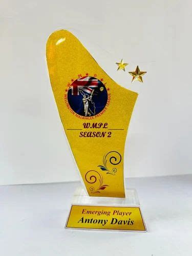 Acrylic Trophy & Award - Acrylic Corporate Award Trophy Manufacturer ...