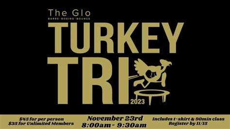 5th ANNUAL TURKEY TRI ? , The Glo - Barre•Boxing•Bounce, Tallahassee ...