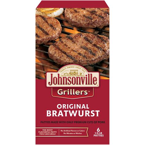 Johnsonville Brat Burgers Nutrition | Besto Blog