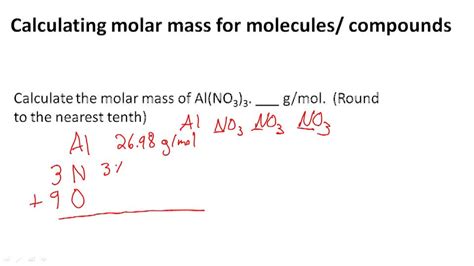 Image result for Molar Mass Examples