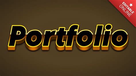 Image result for Portfolio Text Design