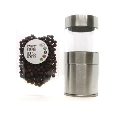 ペッパーミル＆Red Pepper 20gセット | R's Kampot Pepper アールズ カンポットペッパー 胡椒の通販