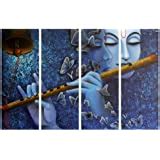 Inephos Multiple Frames Beautiful Buddha Wall Painting for Living Room ...