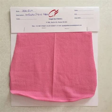 Cotton Pique Fabric Manufacturer Exporter Supplier from Noida India