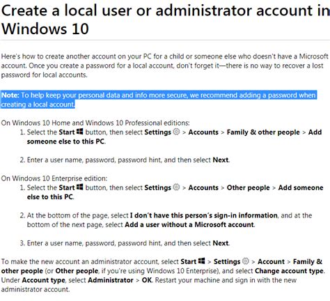 Create New User Windows 1.0 的图像结果