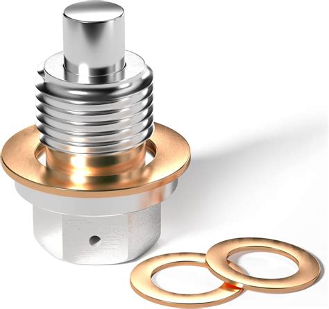 Buy M14 x 1.5 Magnetic Oil Drain Plug Aluminum Oil Pan Drain Plug ...