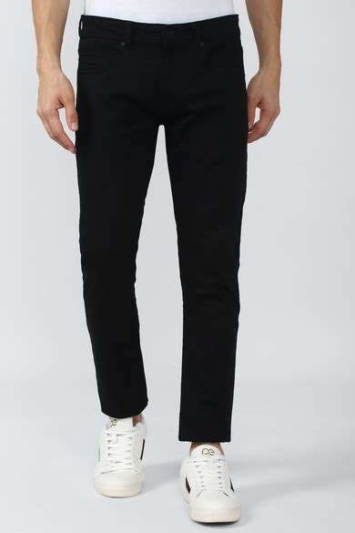 Buy Men Black Dark Wash Jeans Online - 773933 | Peter England