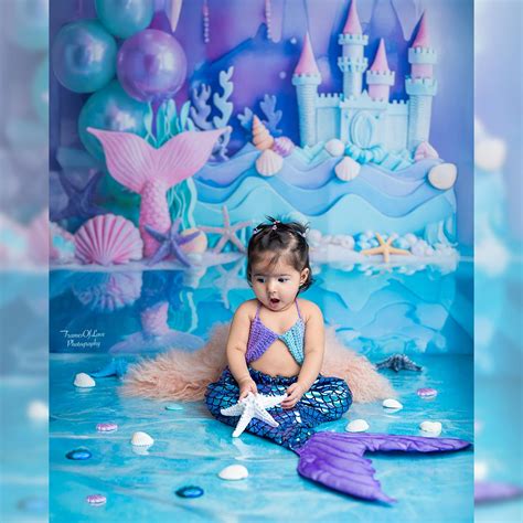 Mermaidland - Baby Printed Backdrops – Madras Prop Store