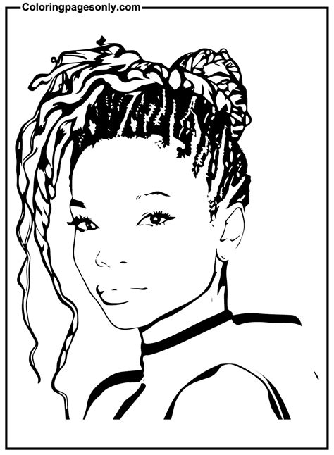 20+ Halle Bailey Coloring Pages - Free Printable PDF & Online Coloring