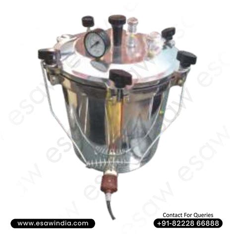 Buy Fully SS Table Top Dental Autoclave – ESAW India