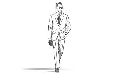 Cartoon Business Man Vector 的图像结果