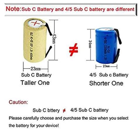 Rechargeable Battery for Torch 2.4v 2.6v 1.2v AA AAA C D & Other types ...