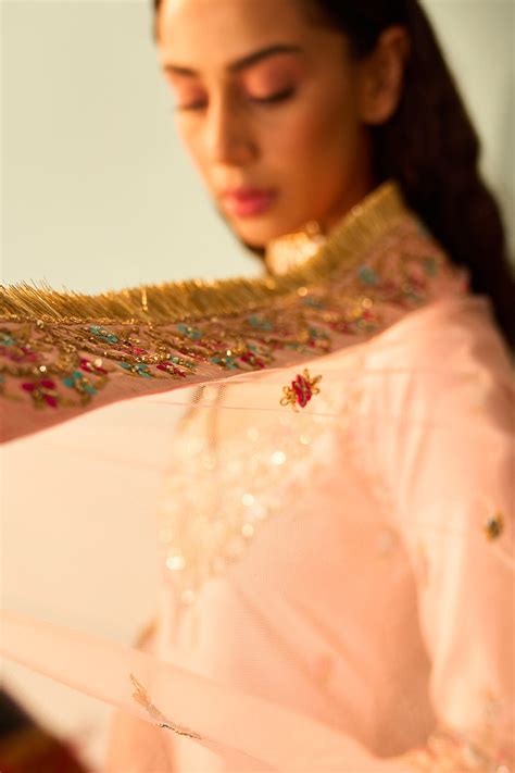 Pink Raw Silk Sharara Set – angadsinghofficial.com