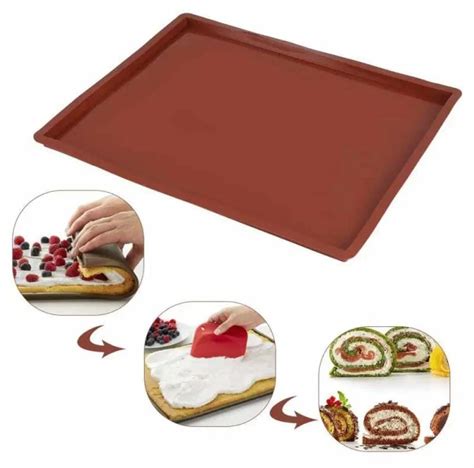 Bakewareind Swissroll Cake Silicone Relief Texture Mat