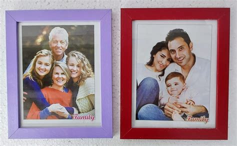 Photo frame 8X10 Inch Color Glass Photo Frames for Table and Wall ...