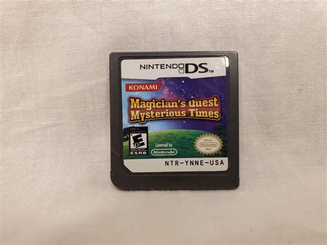 Magician's Quest: Mysterious Times Nintendo DS Tested (Cart Only ...