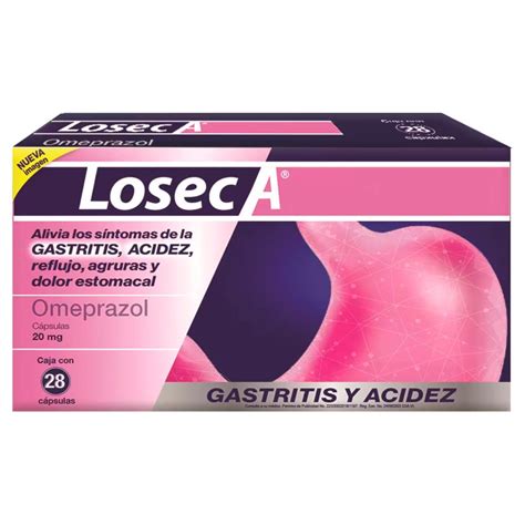 LOSEA A 20MG 28 TBS – Farmacia Coyoacán