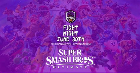 Fight Night | Smash Bros, Spawn Inn, Silver Lake, 30 June 2023 ...