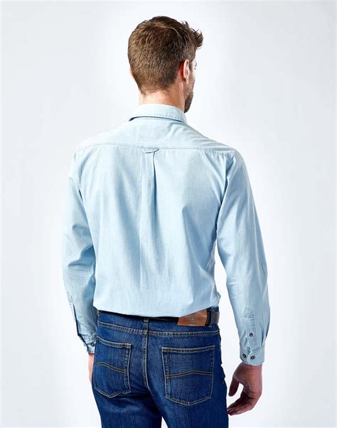 Chambray Shirt - Light Blue
