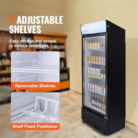 VEVOR Commercial Merchandiser Refrigerator, 9.7 India | Ubuy