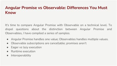Image result for Observable vs Promises Questions
