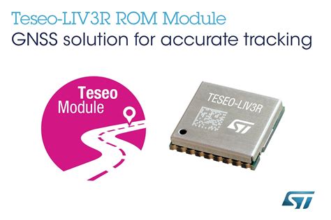 STMicroelectronics: STMicroelectronics GNSS module for tracking, Auto ...