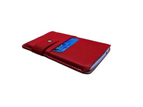 ATV Genuine Leather RED Designer Pouch Case Cover For HTC One (M8) for ...